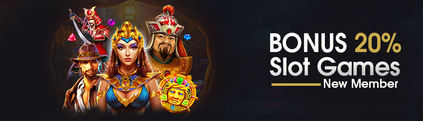 Bonus 20% SLOT Member Baru