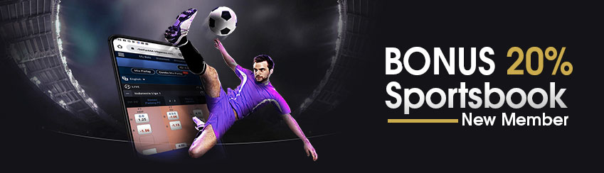 Bonus 20% Sports Member Baru